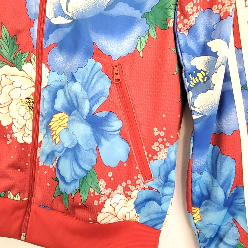 Adidas X Farm Rio Chita Floral Track Jacket - S - Picture 4 of 7